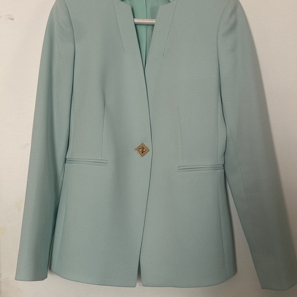 Tahari Light Green Women's Blazer